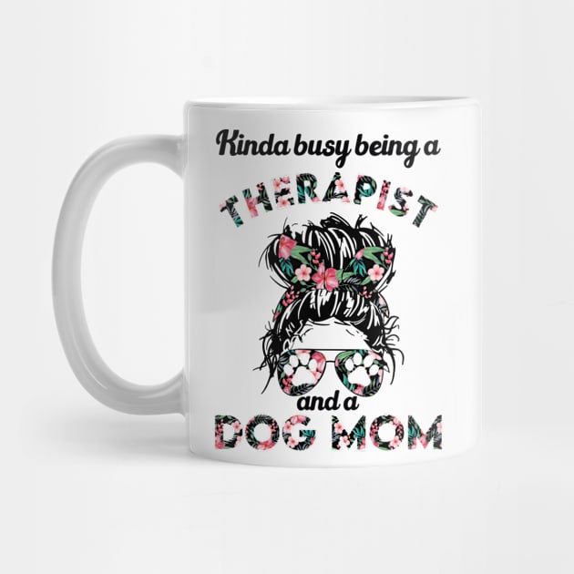 Therapist woman and dog mom gift . Perfect present for mother dad friend him or her by SerenityByAlex